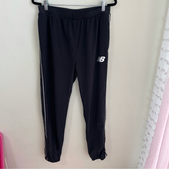 New Balance Pants New Balance Mens Black Logo Jogger Track Pants